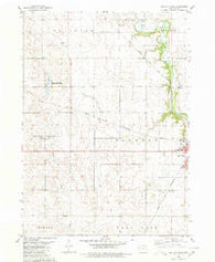 Sac City West Iowa Historical topographic map, 1:24000 scale, 7.5 X 7.5 Minute, Year 1980