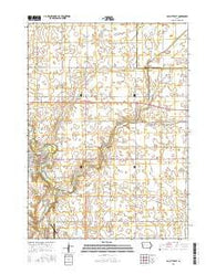 Sac City East Iowa Current topographic map, 1:24000 scale, 7.5 X 7.5 Minute, Year 2015