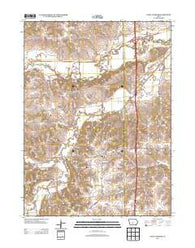 Saint Charles Iowa Historical topographic map, 1:24000 scale, 7.5 X 7.5 Minute, Year 2013