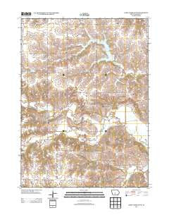 Saint Charles NW Iowa Historical topographic map, 1:24000 scale, 7.5 X 7.5 Minute, Year 2013