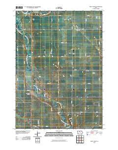 Saint Joseph Iowa Historical topographic map, 1:24000 scale, 7.5 X 7.5 Minute, Year 2010