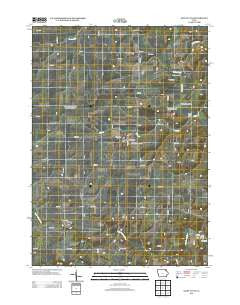 Saint Lucas Iowa Historical topographic map, 1:24000 scale, 7.5 X 7.5 Minute, Year 2013