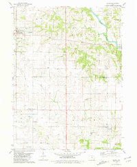 Salem Iowa Historical topographic map, 1:24000 scale, 7.5 X 7.5 Minute, Year 1981