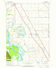 Salix Iowa Historical topographic map, 1:24000 scale, 7.5 X 7.5 Minute, Year 1964