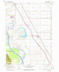 Salix Iowa Historical topographic map, 1:24000 scale, 7.5 X 7.5 Minute, Year 1964