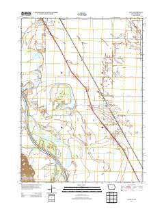 Salix Iowa Historical topographic map, 1:24000 scale, 7.5 X 7.5 Minute, Year 2013