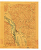 Savanna Illinois Historical topographic map, 1:62500 scale, 15 X 15 Minute, Year 1892