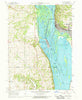 Savanna Illinois Historical topographic map, 1:24000 scale, 7.5 X 7.5 Minute, Year 1967