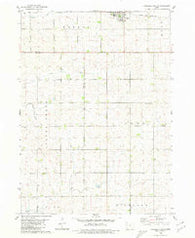 Schaller South Iowa Historical topographic map, 1:24000 scale, 7.5 X 7.5 Minute, Year 1980