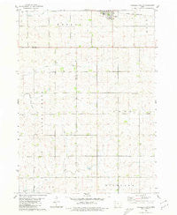 Schaller South Iowa Historical topographic map, 1:24000 scale, 7.5 X 7.5 Minute, Year 1980