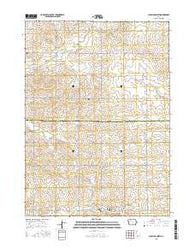 Schaller North Iowa Current topographic map, 1:24000 scale, 7.5 X 7.5 Minute, Year 2015