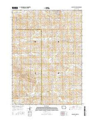 Schaller South Iowa Current topographic map, 1:24000 scale, 7.5 X 7.5 Minute, Year 2015