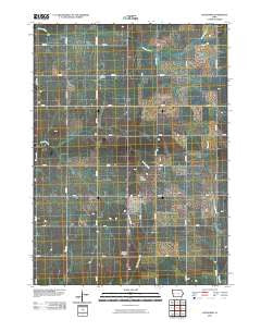 Schleswig Iowa Historical topographic map, 1:24000 scale, 7.5 X 7.5 Minute, Year 2010