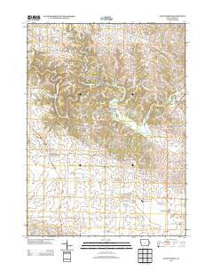 Scotch Grove Iowa Historical topographic map, 1:24000 scale, 7.5 X 7.5 Minute, Year 2013