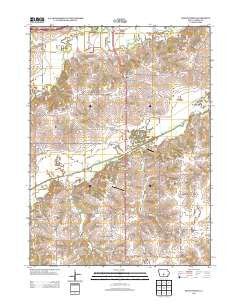 Scotch Ridge Iowa Historical topographic map, 1:24000 scale, 7.5 X 7.5 Minute, Year 2013