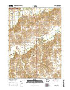 Scotch Ridge Iowa Current topographic map, 1:24000 scale, 7.5 X 7.5 Minute, Year 2015