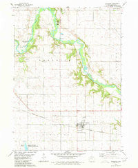 Scranton Iowa Historical topographic map, 1:24000 scale, 7.5 X 7.5 Minute, Year 1980