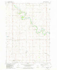 Seneca Iowa Historical topographic map, 1:24000 scale, 7.5 X 7.5 Minute, Year 1980