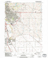 Sergeant Bluff Iowa Historical topographic map, 1:24000 scale, 7.5 X 7.5 Minute, Year 1993
