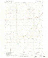 Sexton Iowa Historical topographic map, 1:24000 scale, 7.5 X 7.5 Minute, Year 1972
