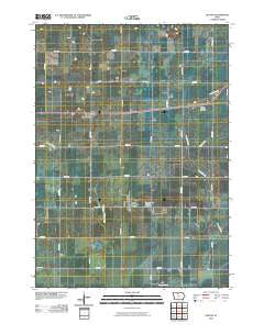 Sexton Iowa Historical topographic map, 1:24000 scale, 7.5 X 7.5 Minute, Year 2010