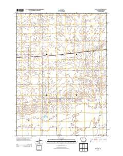 Sexton Iowa Historical topographic map, 1:24000 scale, 7.5 X 7.5 Minute, Year 2013