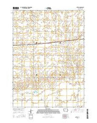 Sexton Iowa Current topographic map, 1:24000 scale, 7.5 X 7.5 Minute, Year 2015