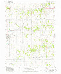 Seymour East Iowa Historical topographic map, 1:24000 scale, 7.5 X 7.5 Minute, Year 1979