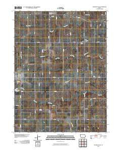 Seymour East Iowa Historical topographic map, 1:24000 scale, 7.5 X 7.5 Minute, Year 2010