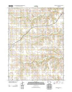 Seymour East Iowa Historical topographic map, 1:24000 scale, 7.5 X 7.5 Minute, Year 2013