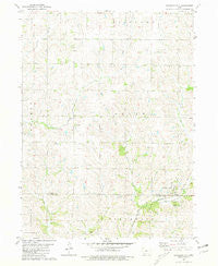 Shannon City Iowa Historical topographic map, 1:24000 scale, 7.5 X 7.5 Minute, Year 1981