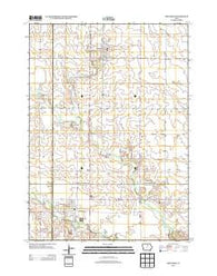 Sheffield Iowa Historical topographic map, 1:24000 scale, 7.5 X 7.5 Minute, Year 2013
