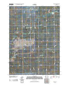 Sheldon Iowa Historical topographic map, 1:24000 scale, 7.5 X 7.5 Minute, Year 2010