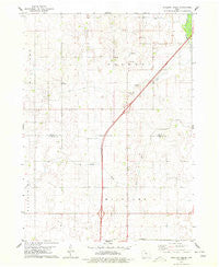 Sheldon Creek Iowa Historical topographic map, 1:24000 scale, 7.5 X 7.5 Minute, Year 1978