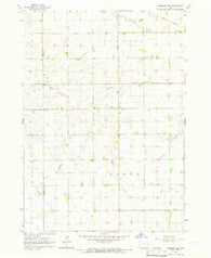 Sheldon SE Iowa Historical topographic map, 1:24000 scale, 7.5 X 7.5 Minute, Year 1964