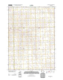 Sheldon SE Iowa Historical topographic map, 1:24000 scale, 7.5 X 7.5 Minute, Year 2013