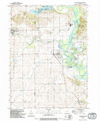 Shellsburg Iowa Historical topographic map, 1:24000 scale, 7.5 X 7.5 Minute, Year 1993