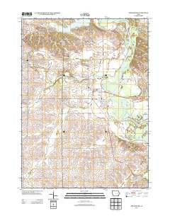 Shellsburg Iowa Historical topographic map, 1:24000 scale, 7.5 X 7.5 Minute, Year 2013