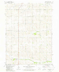 Sheridan Iowa Historical topographic map, 1:24000 scale, 7.5 X 7.5 Minute, Year 1980