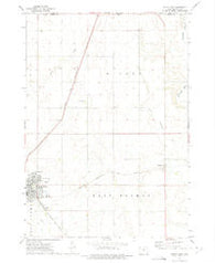 Sibley East Iowa Historical topographic map, 1:24000 scale, 7.5 X 7.5 Minute, Year 1972