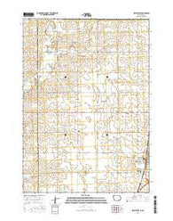 Sibley West Iowa Current topographic map, 1:24000 scale, 7.5 X 7.5 Minute, Year 2015