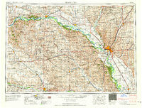 Sioux City Iowa Historical topographic map, 1:250000 scale, 1 X 2 Degree, Year 1959
