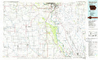 Sioux City South Iowa Historical topographic map, 1:100000 scale, 30 X 60 Minute, Year 1986