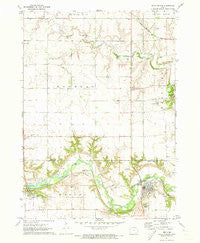 Sioux Rapids Iowa Historical topographic map, 1:24000 scale, 7.5 X 7.5 Minute, Year 1971