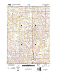 Sioux Center Iowa Historical topographic map, 1:24000 scale, 7.5 X 7.5 Minute, Year 2013