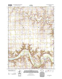 Sioux Rapids Iowa Historical topographic map, 1:24000 scale, 7.5 X 7.5 Minute, Year 2013
