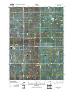 Sioux Rapids SE Iowa Historical topographic map, 1:24000 scale, 7.5 X 7.5 Minute, Year 2010