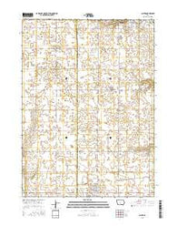 Slater Iowa Current topographic map, 1:24000 scale, 7.5 X 7.5 Minute, Year 2015