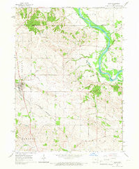 Solon Iowa Historical topographic map, 1:24000 scale, 7.5 X 7.5 Minute, Year 1965
