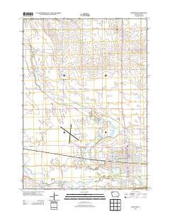 Spencer Iowa Historical topographic map, 1:24000 scale, 7.5 X 7.5 Minute, Year 2013